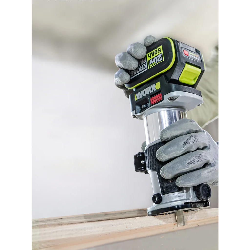 WORX 20V BRUSHLESS MULTI FUNCTIONAL ROUTER TRIMMER [WU560.1] | WORX